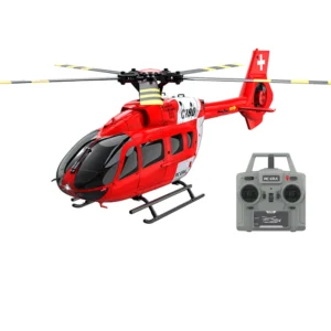 RC ERA C190 1:30 H145 Scale 2.4G 6CH 6-Axis Gyro Optical Flow Localization Altitude Hold Flybarless RC Helicopter RTF