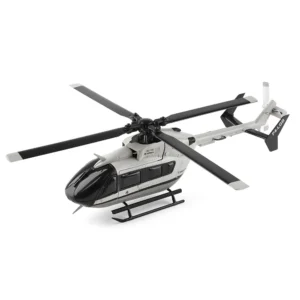 XK K160 2.4G 4CH 6-Axis Gyro Altitude Hold Brushless Motor Military Green Flybarless EC145 Scale RC Helicopter RTF