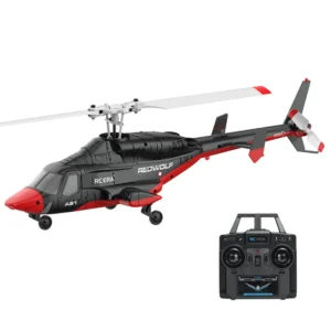 RC ERA A61 Airwolf 2.4G 4CH 6-Axis Gyro 1:53 Scale Optical Flow Localization Altitude Hold Flybarless RC Helicopter RTF