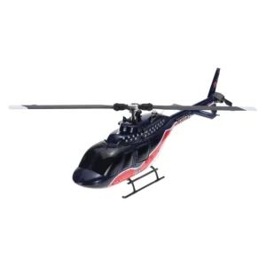 Eachine E186 1:27 Bell-206 Scale 2.4G 6CH Altitude Hold Optical Flow Positioning Dual Brushless Motor RC Helicopter