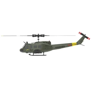 RC ERA C032 UH-1 2.4G 6CH 6-axis Gyroscope 1:48 Scale Huey Altitude Hold Optical Flow Positioning TOF Altitude Hold Flybarless RC Helicopter RTF