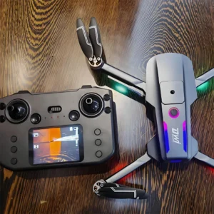 DWI D25 WiFi FPV with 2.8inch LCD Screen Controller HD Dual Camera Servo Gimbal Liftable 360 Obstacle Avoidance Brushless Foldable RC Drone Quadcopter RTF