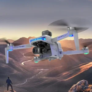 JJRC X40 PRO GPS 5G Digital FPV with 5.6inch LCD Screen Controller 1080P HD Dual Camera 3-Axis EIS Gimbal 360 Obstacle Avoidance 248g Brushless Foldable RC Drone Quadcopter RTF