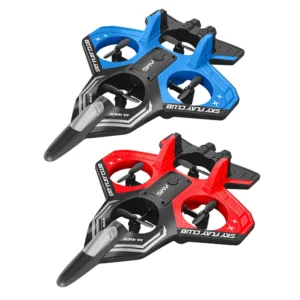 YLR/C S83 2.4G EPP Glider Altitude Hold Mode 360 Roll 4 Motors 4CH LED RC Drone Airplane Quadcopter Stunt Fighter RTF