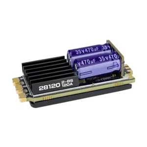 SEQURE 28120 Brushless Electric Speed Controller ESC 2-8S Power Supply 120A BLHeli_32 / AM32 Firmware Support 128KHz PWM Frequency Suitable for Multi-Axis Drones Fixed-Wing UAV Model Boats Climbing Vehicles RC Car Models