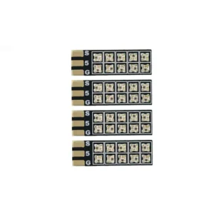 4PCS HGLRC LED LONGXL 13mm LED Strips Small Size Programmable Color Change for RC FPV Racing Drones