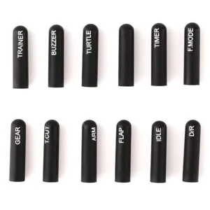12pcs Radiomaster Labeled Silicon Switch Cover kits Short/ Long for TX16S TX12 Zorror Jumper Flysky Radio Transmitter