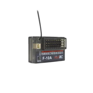 HOTRC F-10A 2.4GHz 10CH PWM Receiver for HT-10A CT-10B Radio Transmitter RC Car Boat Ship Airplane Tank Models