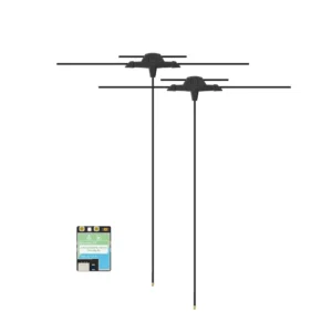 iFlight ExpressLRS 2.4GHz/900MHz ELRS 100mW Dual-Band True Diversity RX Receiver with Dual Antenna Support Gemini / True Diversity / Gemini Xrossband for FPV RC Drones