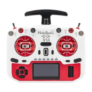HelloradioSky V14 MAX 2.4GHz Built-in 1000mW ELRS/4IN1 CNC Metal Hall Gimbal Open Source EDGETX Radio Transmitter OLED Screen for FPV Racing Drone