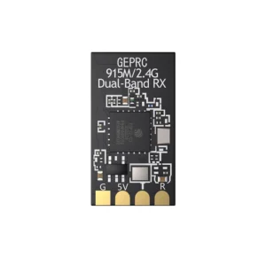 GEPRC ELRS Nano 915M/2.4G Dual-Band ExpressLRS Open-Source T-Antenna Receiver for FPV Racer Drones