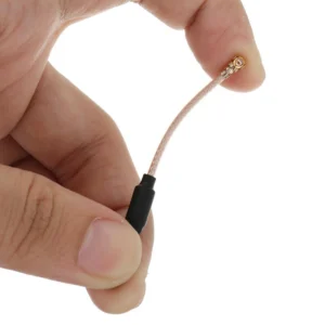 2pcs HGLRC 90mm (9cm) 5.8G FPV Antenna 2dBi, U.FL/IPEX/IPX, Omni-Directional Linear Brass, RG178 Cable for RC Drones