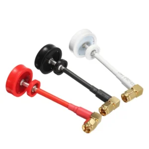 Realacc Pagoda Antenna RHCP Right Angle 5.8GHz 5dBi 50W 75mm Omni FPV Antenna SMA/RP-SMA For RC Drone