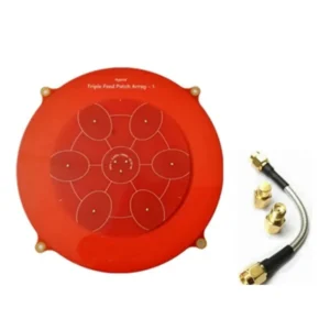 150mm Triple Feed Patch 5.8GHz 14dBi Pagoda Array FPV Antenna for RC Drone Eachine Skyzone Fatshark Goggles Monitor Ground Station