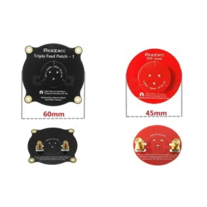 Realacc 5.8G RHCP FPV Antenna Combo Pogoda 5dBi Omni + TFP-Mini 8dBi Patch 45mm SMA/RP-SMA Long Range