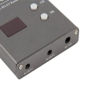 Eachine RC832 5.8GHz 48CH FPV AV Receiver 2dBi 5-8KM Range RP-SMA A/B/E/F Bands NTSC/PAL Auto 12V for RC Drone