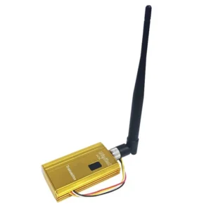 Partom 1.2GHz 1.5W(1500mW) 10Km Long Range Digital FPV Transmitter Receiver 8CH/12CH AV Transmission for Fixed Wing RC Drones