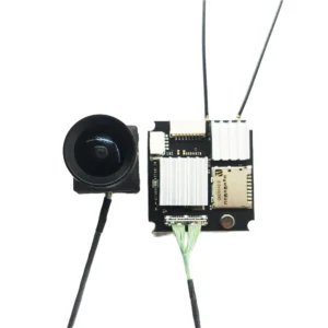 OpenIPC 4K 2W Digital FPV Air Unit Set w/ Dual Antenna 1-Key Record/Scan + Cooling Fan for 2.5Inch Whoop Drones