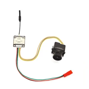 5.8G 48CH 1200TVL FPV Camera & VTX Adjustable Power(Pit/25-600mW) 2.5mm CMOS Analog Transmitter for RC Drones