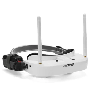 Eachine EV100 5.8GHz 72CH 720*540 FPV Goggles with Dual Antennas& Fan 18650 Battery Case For RC Drone [UK Direct]
