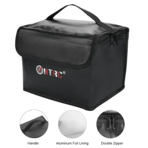 HTRC Fireproof Waterproof Lipo Battery Safety Charging Bag 21x16x16CM