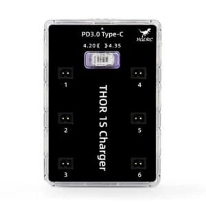 HGLRC 1S V2 6-way LiPo Battery Charger Charging Board Charger for RC Model FPV Drone