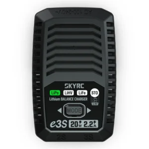 SkyRC E3S 20W 2.2A Charger for 2S/3S LiPo/LiHV/LiFe Battery Charging