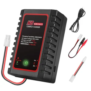 HTRC N8 Battery Charger 20W 2A AC Compact Charger For 2S-8S Nimh/Nicd Battery
