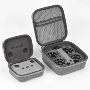 BRDRC Portable Waterproof Storage Bag Handbag Carrying Box Case with Carabiner for DJI NEO TWO RC Drone Quadcopter RC-N3 Controller