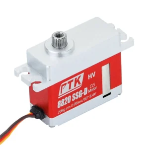 PTK 8820 SSG-D 20Kg High Speed / 8822 SSG-D 22Kg High Torque 25g Digital RC Servo for Fixed Wing Airplane FPV Drones