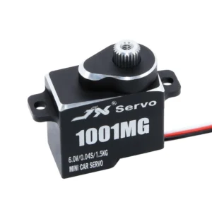 JX PDI-1001MG 10g Micro Coreless Full Aluminum Case Metal Gear RC Servo for RC Cars Vehicle Models