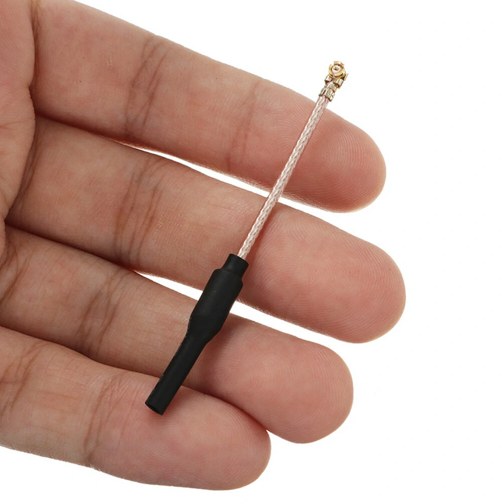 5pcs HGLRC 5.8G 2dBi 90mm U.FL/IPEX FPV Antenna RG178 Brass Linear Omni Directional for RC Drones