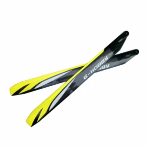 1 Pair 700mm Carbon Fiber Main Rotor Blade Spare Parts for Trex 700 SAB700 X7 RC Helicopter